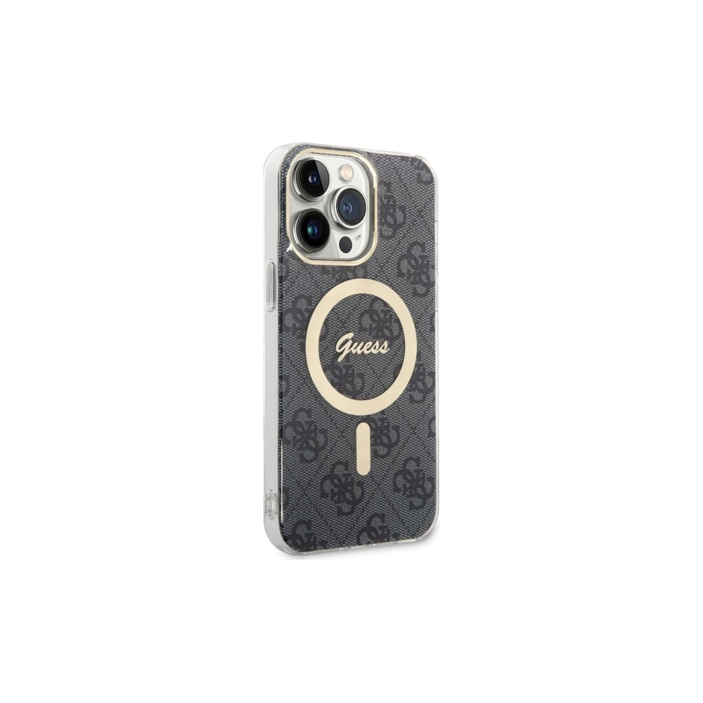 Hurtownia GSM - Etui Guess GUHMP14XH4STK Apple iPhone 14 Pro Max negru/black hardcase 4G MagSafe - GUE2525 - {ean13} - Hurt