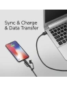 Hurtownia GSM - Spigen C10I3 3in1 USB-C, Lightning și cablu microUSB 150cm Negru - SPN770BLK - {ean13} - Hurt