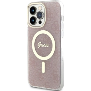 Hurtownia GSM - Etui Guess GUHMP14XH4STP Apple iPhone 14 Pro Max rosa/pink hardcase 4G MagSafe - GUE2526 - {ean13} - Hurt