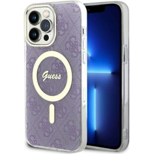 Hurtownia GSM - Etui Guess GUHMP14XH4STU Apple iPhone 14 Pro Max lila/purple Hartschale 4G MagSafe - GUE2527 - {ean13} - Hurt