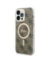 Etui Guess GUHMP14XH4STW Apple iPhone 14 Pro Max hnědý/brown hardcase 4G MagSafe