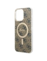 Hurtownia GSM - Etui Guess GUHMP14XH4STW Apple iPhone 14 Pro Max brązowy/brown hardcase 4G MagSafe - GUE2528 - {ean13} - Hurt