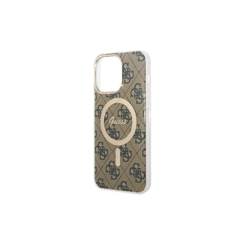 Hurtownia GSM - Etui Guess GUHMP14XH4STW Apple iPhone 14 Pro Max brązowy/brown hardcase 4G MagSafe - GUE2528 - {ean13} - Hurt