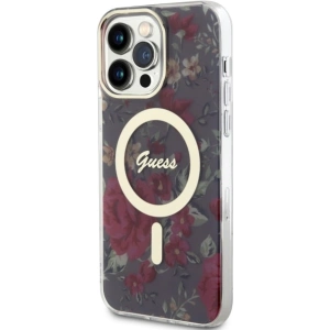 Hurtownia GSM - Etui Guess GUHMP14XHCFWSA Apple iPhone 14 Pro Max grün/khaki Hardcase Flower MagSafe - GUE2529 - {ean13} - Hurt