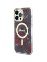 Wholesale Guess GUHMP14XHCFWSA Apple iPhone 14 Pro Max khaki hardcase Flower MagSafe - GUE2529 - {ean13} - Hurt