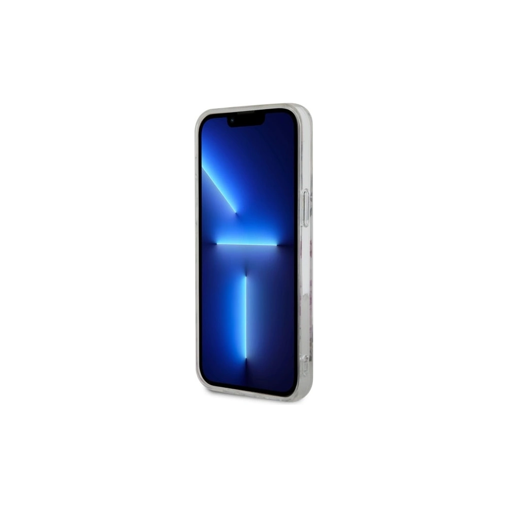 Hurtownia GSM - Etui Guess GUHMP14XHCFWST Apple iPhone 14 Pro Max transparentní tvrdý obal Květy MagSafe - GUE2532 - {ean13} - Hurt