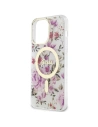 Hurtownia GSM - Etui Guess GUHMP14XHCFWST Apple iPhone 14 Pro Max transparent hardcase Flower MagSafe - GUE2532 - {ean13} - Hurt