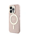Hurtownia GSM - Etui Guess GUHMP14XHCMCGP Apple iPhone 14 Pro Max rózsaszín/pink hardcase Glitter Gold MagSafe - GUE2534 - {ean13} - Hurt