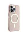 Hurtownia GSM - Etui Guess GUHMP14XHCMCGP Apple iPhone 14 Pro Max różowy/pink hardcase Glitter Gold MagSafe - GUE2534 - {ean13} - Hurt