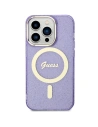 Hurtownia GSM - Etui Guess GUHMP14XHCMCGU Apple iPhone 14 Pro Max lila/purple Hardcase Glitter Gold MagSafe - GUE2535 - {ean13} - Hurt