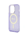 Hurtownia GSM - Etui Guess GUHMP14XHCMCGU Apple iPhone 14 Pro Max lila/purple Hardcase Glitter Gold MagSafe - GUE2535 - {ean13} - Hurt