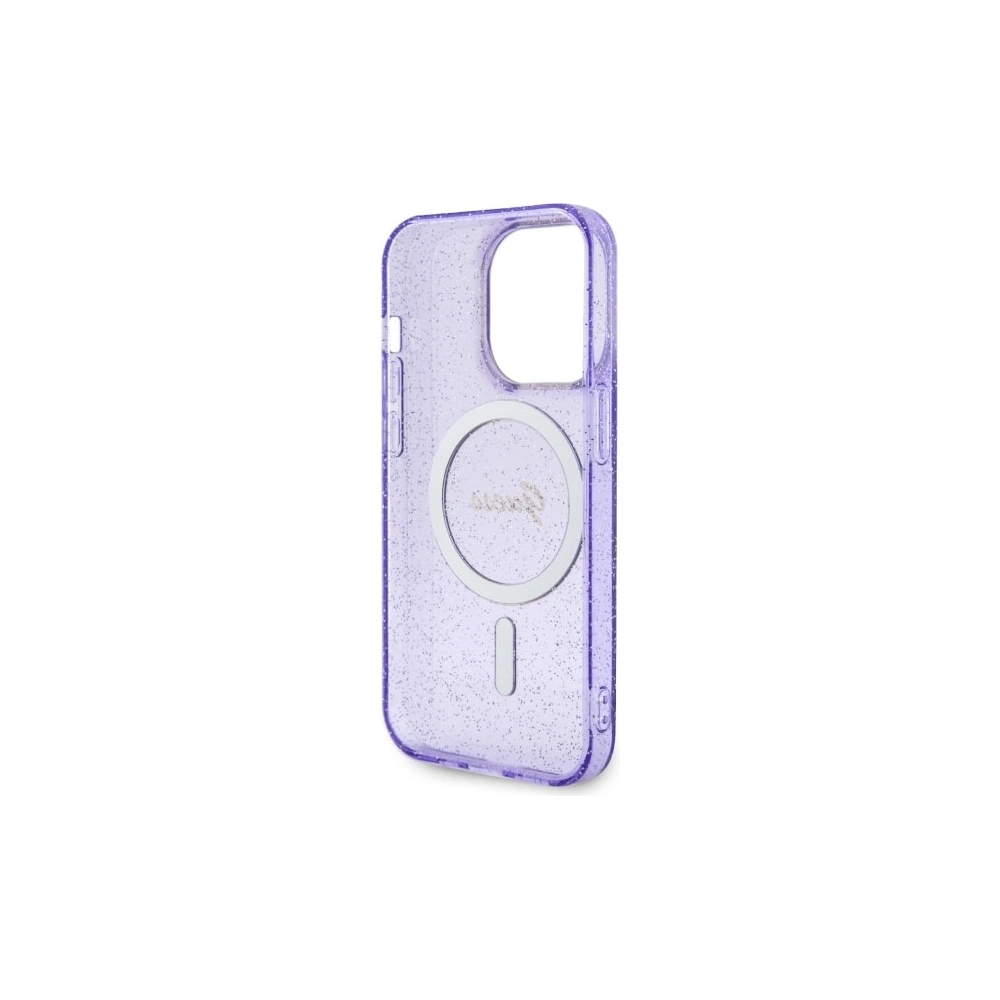 Hurtownia GSM - Etui Guess GUHMP14XHCMCGU Apple iPhone 14 Pro Max purpuriu/purple hardcase Glitter Gold MagSafe - GUE2535 - {ean13} - Hurt