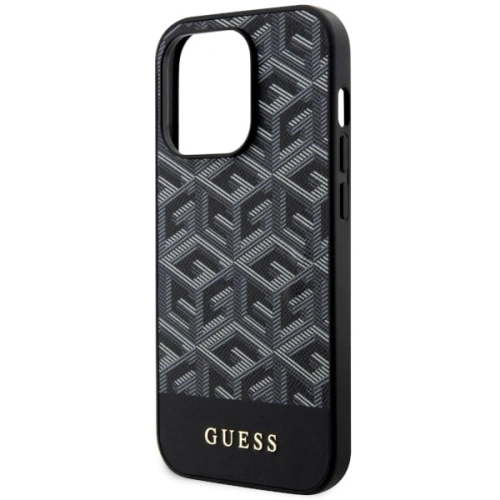 Etui Guess GUHMP14XHGCFSEK Apple iPhone 14 Pro Max czarny/black hardcase GCube Stripes MagSafe