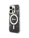 Hurtownia GSM - Etui Guess GUHMP14XHTMRSK Apple iPhone 14 Pro Max schwarz/black hardcase Golden Marble MagSafe - GUE2539 - {ean13} - Hurt