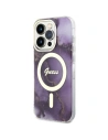 Hurtownia GSM - Etui Guess GUHMP14XHTMRSU Apple iPhone 14 Pro Max purpurrot/lila Hartschale Golden Marble MagSafe - GUE2540 - {ean13} - Hurt