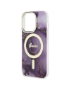 Hurtownia GSM - Etui Guess GUHMP14XHTMRSU Apple iPhone 14 Pro Max purpurrot/lila Hartschale Golden Marble MagSafe - GUE2540 - {ean13} - Hurt
