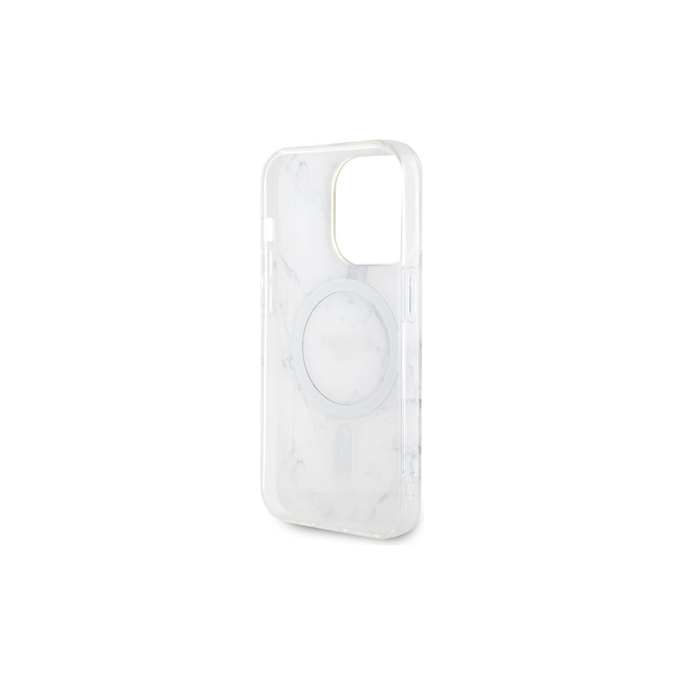 Hurtownia GSM - Etui Guess GUHMP14XPCUMAH Apple iPhone 14 Pro Max weiß/white hardcase Marble MagSafe - GUE2541 - {ean13} - Hurt