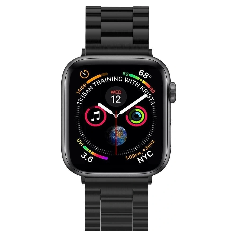 Hurtownia GSM - Pasek Spigen Modern Fit Band Apple Watch 4/5/6/7/SE/8/9/Ultra 44/45/49mm Black - SPN783BLK - {ean13} - Hurt