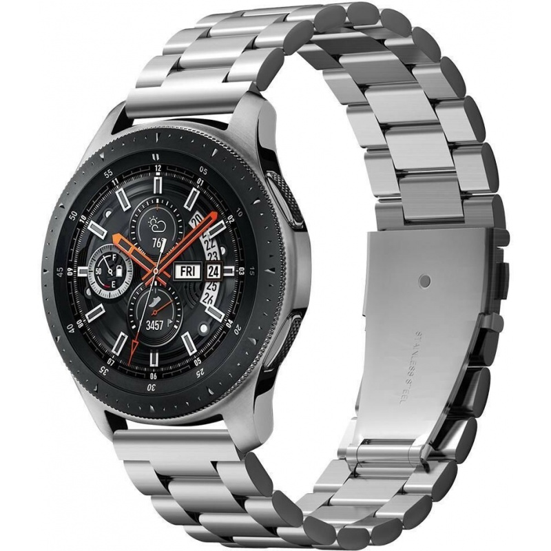 Spigen Distributor - 8809613765021 - SPN784SLV - Spigen Modern Fit Band Samsung Galaxy Watch 46mm Silver - B2B homescreen