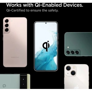 Hurtownia GSM - Vezeték nélküli töltő Spigen PF2102 ArcField Wireless Charger 15W Fekete - SPN2858 - {ean13} - Hurt
