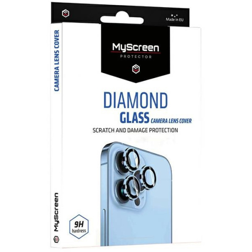 MyScreenProtector Distributor - 5904433213097 - MSRN211 - MyScreen Diamond Glass Camera Lens Cover Apple iPhone 14/14 Plus black - B2B homescreen