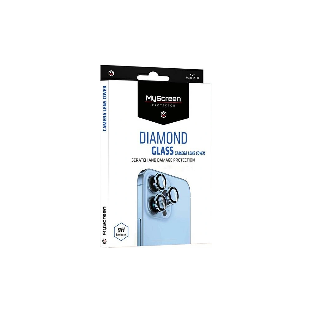 Hurtownia GSM - Sticlă securizată pentru obiectivul aparatului MyScreen Diamond Glass Camera Lens Cover Apple iPhone 14/14 Plus purpuriu/purple - MSRN212 - {ean13} - Hurt