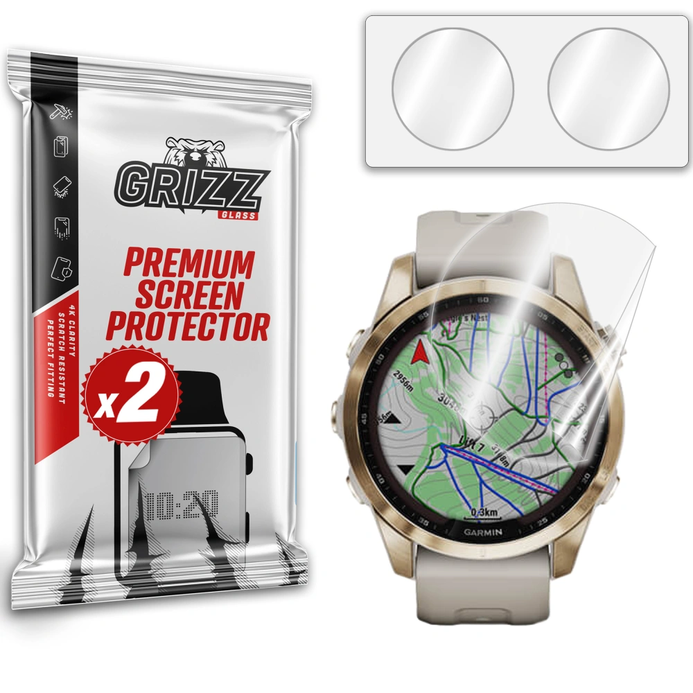 Hurtownia GSM - Fólia kerámia GrizzGlass CeramicFilm a Garmin Fenix 7s-hez - GRZ4696 - {ean13} - Hurt