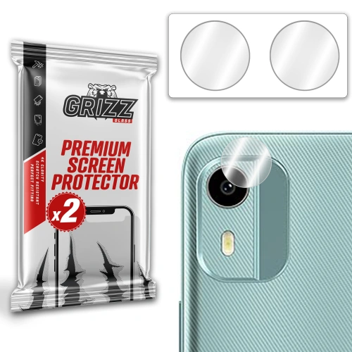 Szkło na aparat GrizzGlass HybridGlass Camera do Nokia C12 Pro