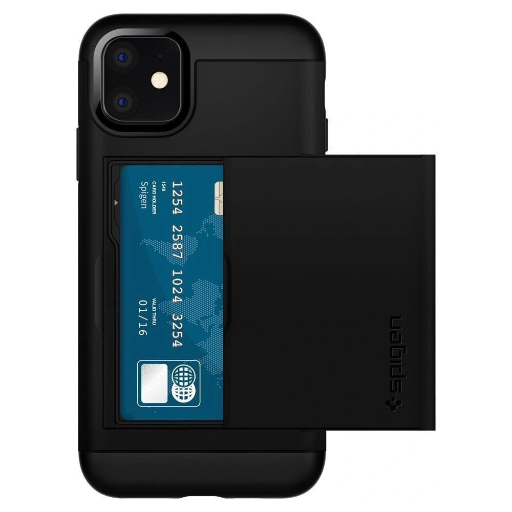 Hurtownia GSM - Case Spigen Slim Armor CS Apple iPhone 11 Schwarz - SPN801BLK - {ean13} - Hurt