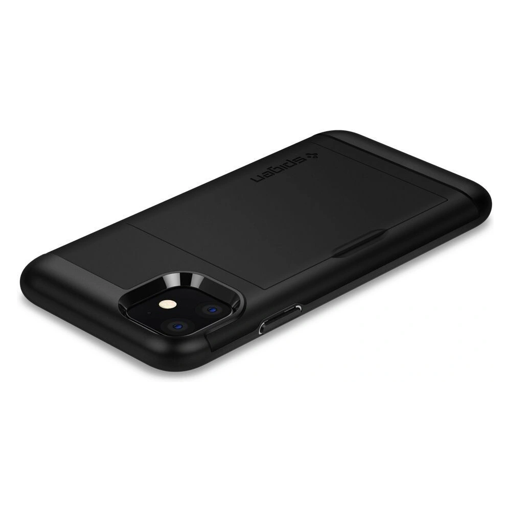 Hurtownia GSM - Spigen Apple Husă Slim Armor CS iPhone 11 negru - SPN801BLK - {ean13} - Hurt