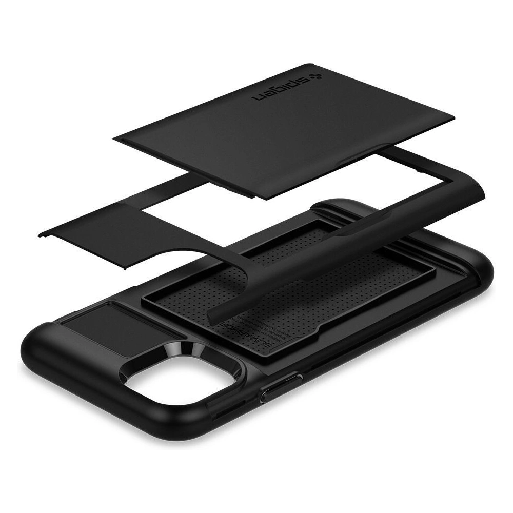 Hurtownia GSM - Spigen Apple Husă Slim Armor CS iPhone 11 negru - SPN801BLK - {ean13} - Hurt