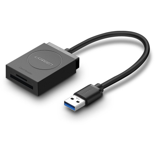 Ugreen Distributor - 6957303894178 - UGR1539 - UGREEN USB Card Reader SD/microSD (black) - B2B homescreen