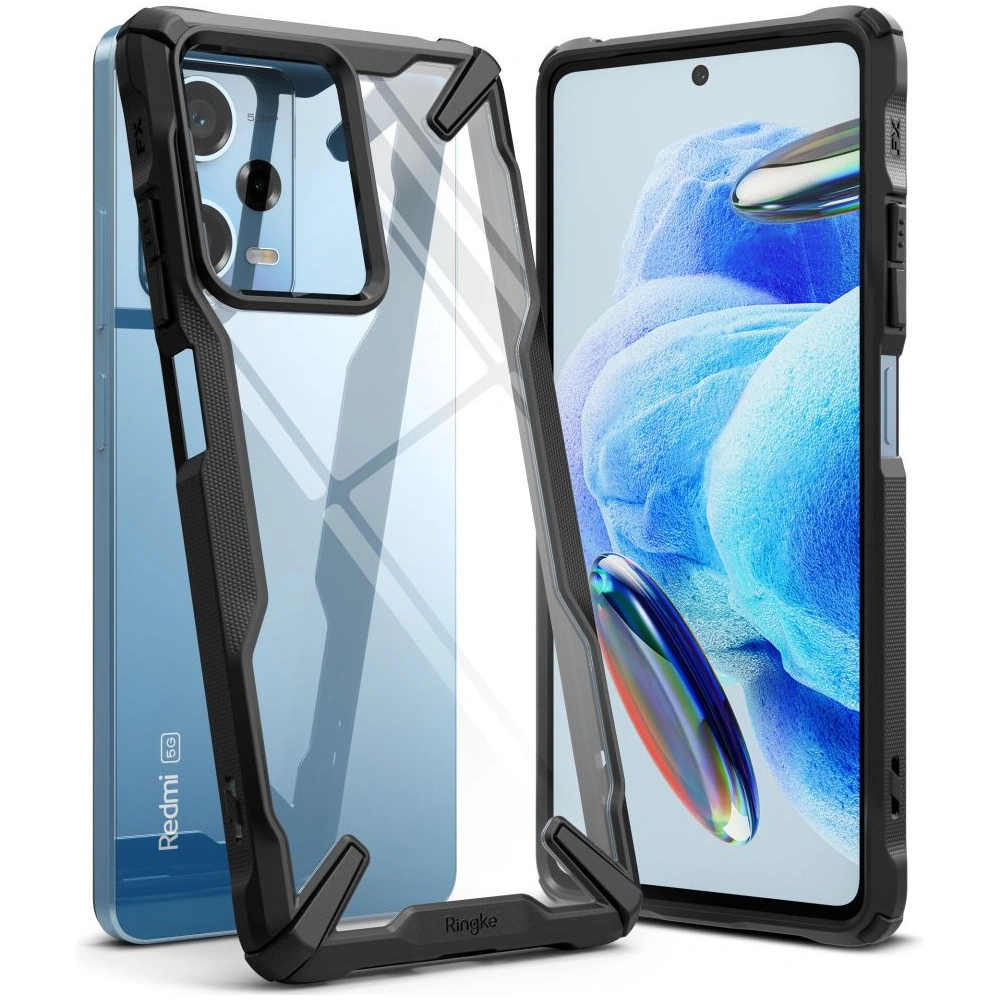 Hurtownia GSM - Etui Ringke Fusion-X Xiaomi Redmi Note 12 Pro 5G/POCO X5 Pro 5G Černá - RGK1805 - {ean13} - Hurt