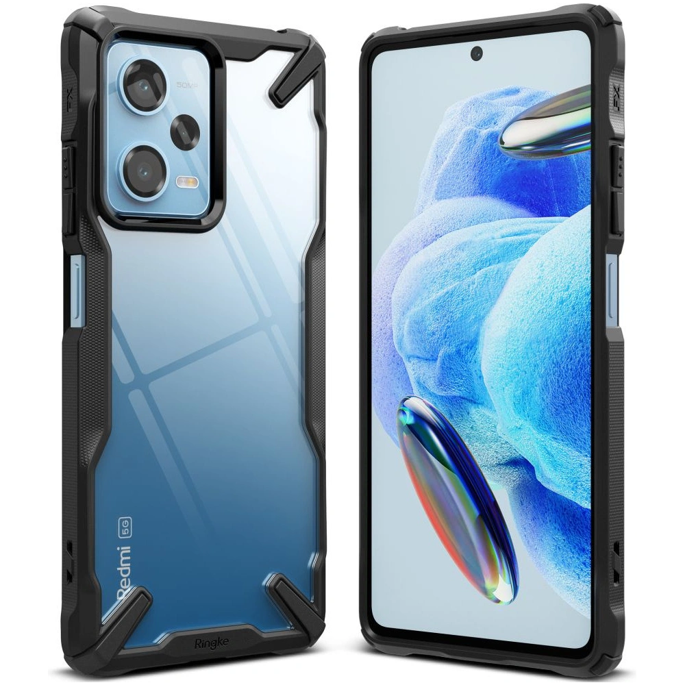 Hurtownia GSM - Etui Ringke Fusion-X Xiaomi Redmi Note 12 Pro 5G/POCO X5 Pro 5G Černá - RGK1805 - {ean13} - Hurt