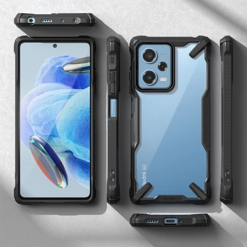 Etui Ringke Fusion-X Xiaomi Redmi Note 12 Pro 5G/POCO X5 Pro 5G Black