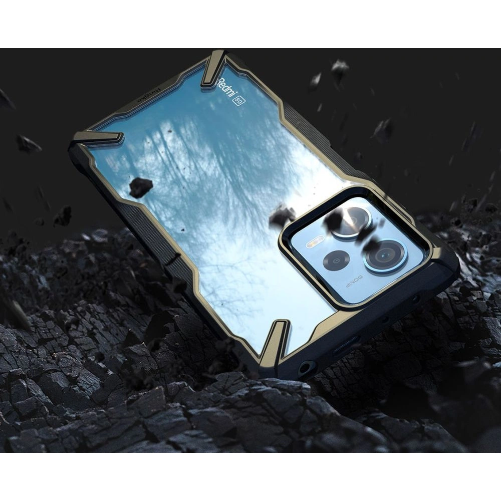 Hurtownia GSM - Etui Ringke Fusion-X Xiaomi Redmi Note 12 Pro 5G/POCO X5 Pro 5G Černá - RGK1805 - {ean13} - Hurt