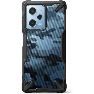 Hurtownia GSM - Etui Ringke Fusion-X Design Xiaomi Redmi Note 12 Pro 5G/POCO X5 Pro 5G Camouflage (Moro) Schwarz - RGK1806 - {ean13} - Hurt