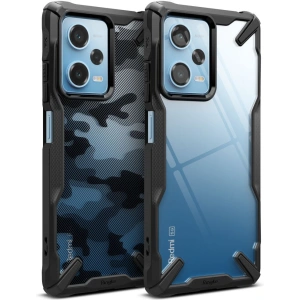 Hurtownia GSM - Etui Ringke Fusion-X Design Xiaomi Redmi Note 12 Pro 5G/POCO X5 Pro 5G Camouflage (Moro) Schwarz - RGK1806 - {ean13} - Hurt