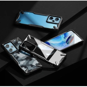 Hurtownia GSM - Etui Ringke Fusion-X Design Xiaomi Redmi Note 12 Pro 5G/POCO X5 Pro 5G Camouflage (Moro) Schwarz - RGK1806 - {ean13} - Hurt
