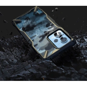 Hurtownia GSM - Etui Ringke Fusion-X Design Xiaomi Redmi Note 12 Pro 5G/POCO X5 Pro 5G Camouflage (Moro) Schwarz - RGK1806 - {ean13} - Hurt