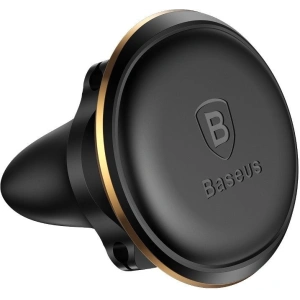 Uchwyt samochodowy magnetyczny Baseus Magnetic Air Vent (złoty)
