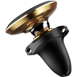 Uchwyt samochodowy magnetyczny Baseus Magnetic Air Vent (złoty)