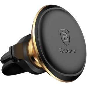 Uchwyt samochodowy magnetyczny Baseus Magnetic Air Vent (złoty)