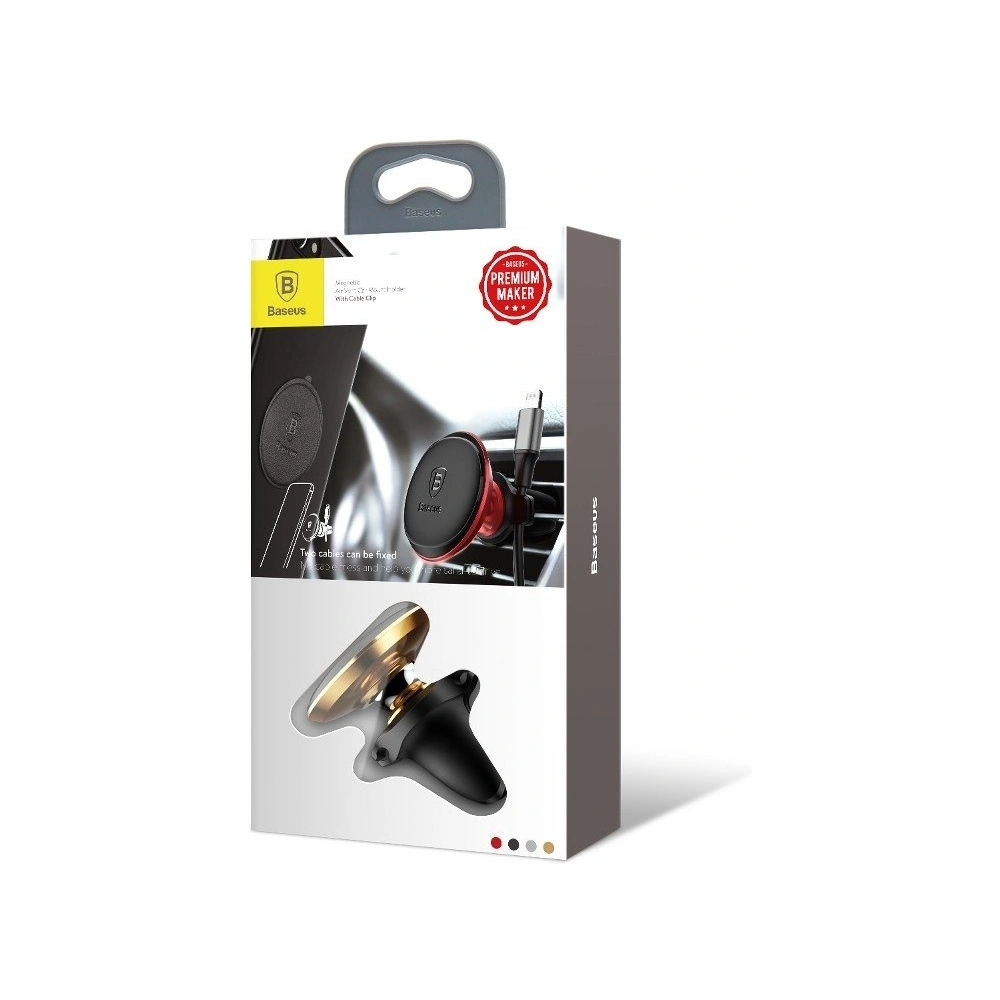 Hurtownia GSM - Magnetikus autós tartó Baseus Magnetic légkondicionáló nyílásra (arany) - BSU4033 - {ean13} - Hurt