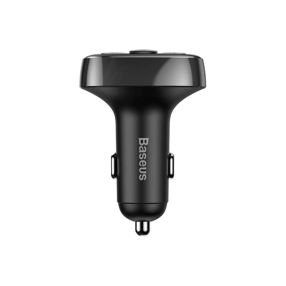 Hurtownia GSM - FM-Transmitter Baseus Typ T Bluetooth 2xUSB microSD (schwarz) - BSU4034 - {ean13} - Hurt