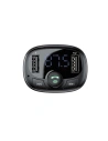 Wholesale Baseus T typed Transmitter FM Bluetooth 2xUSB microSD (black) - BSU4034 - {ean13} - Hurt