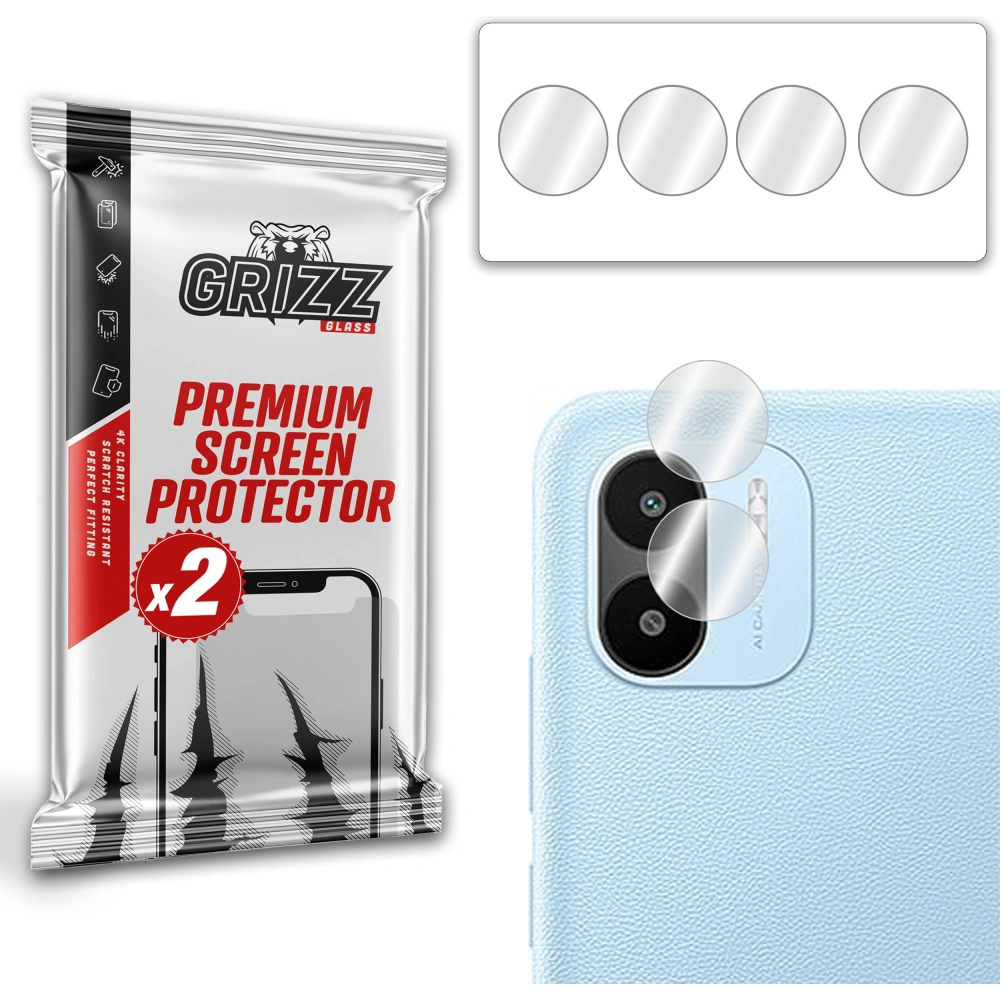 Hurtownia GSM - Üveg a GrizzGlass HybridGlass kamerához Xiaomi Redmi A2-hez - GRZ4738 - {ean13} - Hurt