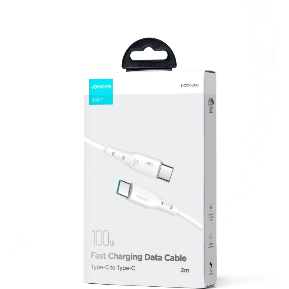 Hurtownia GSM - Cablul Joyroom S-CC100A13 USB-C/USB-C 100W 2m alb - JYR721 - {ean13} - Hurt