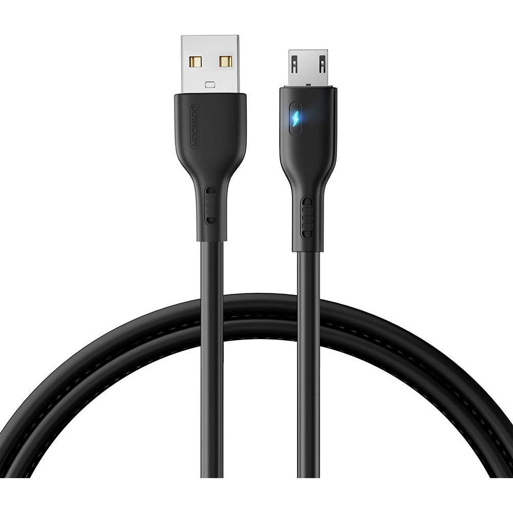 Hurtownia GSM - Kabel Joyroom S-UM018A13 USB-A/microUSB 2.4A 1.2m schwarz - JYR722 - {ean13} - Hurt