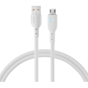 Wholesale Joyroom S-UM018A13 USB-A/microUSB Cable 2.4A 1.2m white - JYR723 - {ean13} - Hurt